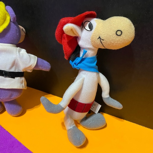 HANNA BARBERA VINTAGE 2000 COLLECTABLE DAIRY QUEEN PLUSH TOYS BUNDLE OF 2 - Picture 3 of 11